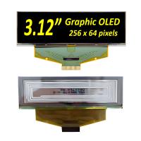 3Módulo de pantalla OLED de grado industrial de.12 pulgadas- 256x64 píxeles, 30 pines con interfaces SPI, I2C