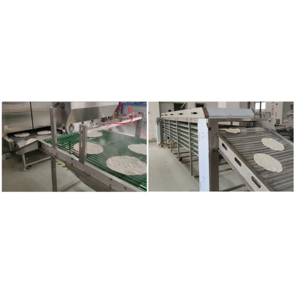 A linha de produção automática de Lavash fermentou a fatura fina do Flatbread
