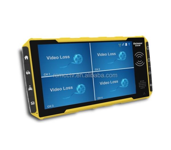 Touch Screen 1080P AHD Video Input Smart Mobile DVR Camera With Built In 3G 4G Module