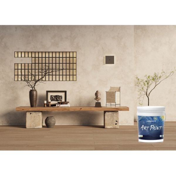 Breathable Lime Texture Paint – Dunhuang Impression eco-friendly cement finish