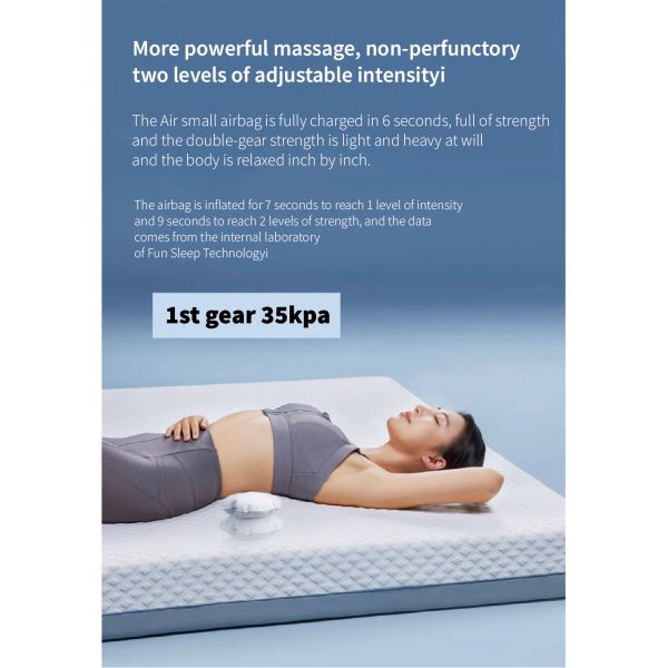 Adjustable Smart Mattress for Better Sleep 8H 5D Massage Vibration and Remote Control