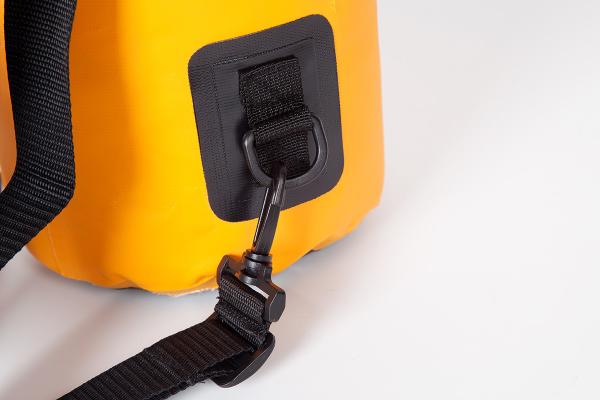 18*40CM Blue PVC Tarpaulin Drybag Seal Camping Beach Rafting Overboard Waterproof Tube Bag Lightweight 5L - 30L With Strap