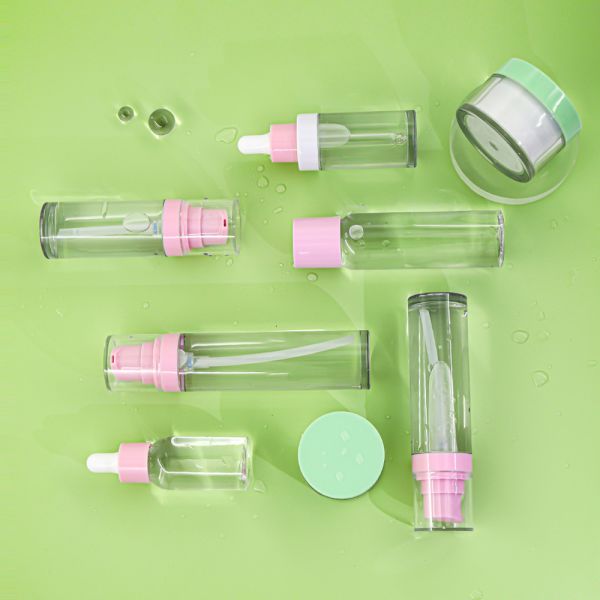 Customized Thick-Walled PETG Cosmetic Bottles with Leak-Proof Sealing for Creams and Serums