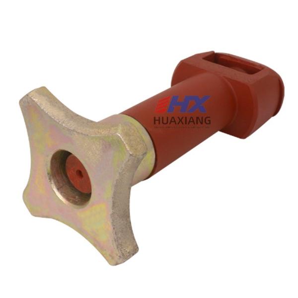 Reboque Container Twist Lock Max Payload 500 kg Rodas de reboque para contêineres de transporte marítimo