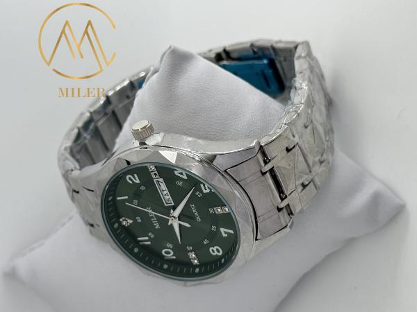 Fabricante relógio de pulseira de aço inoxidável para homens 3ATM impermeável