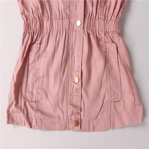 100% Tencel Fall Junior Girls Jacket Pink Olive Blue In Stock