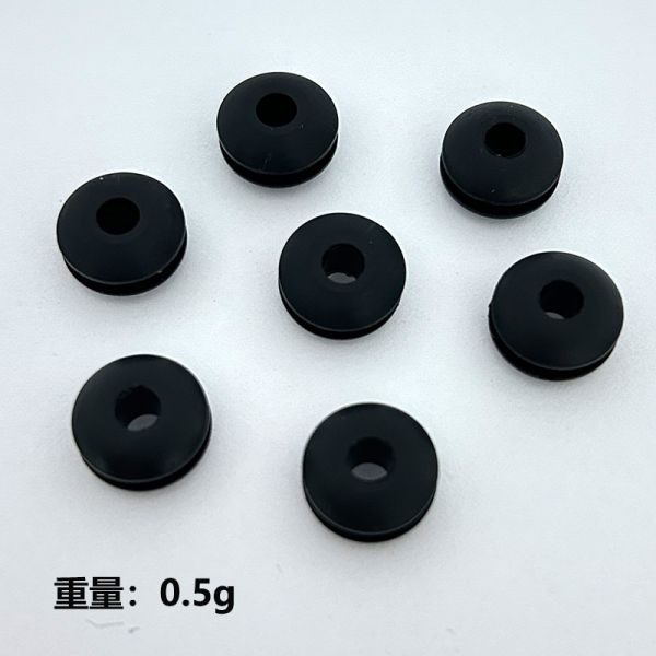 Custom Logo Flat Bottomed Cone Silicone Grommet for High and Low Temperature Resistance in Durable Material