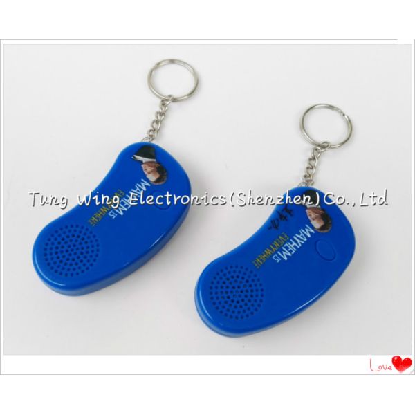 Ориентированная на заказчика нога сформировала нот Keychain с записываемым звуковым ящиком