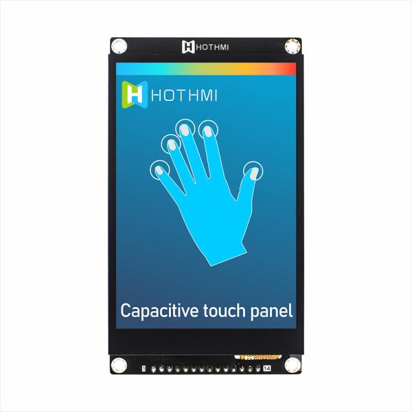 4.0 inch with capacitive touch screen 320x480 dot matrix serial port screen