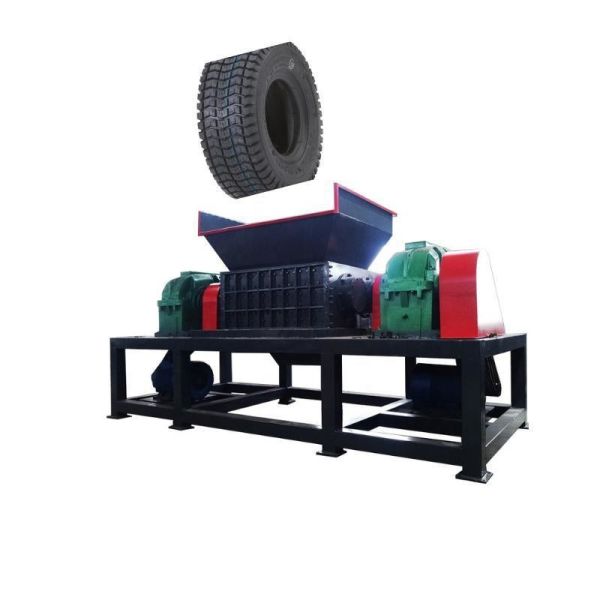 Supply Waste Tire Recycle Crushers Shredding Tyre Shredder Machine for Global Market