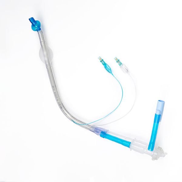 Surgical Double Lumen Endotracheal Tube Medical PVC Individually Packaged  ICO CE