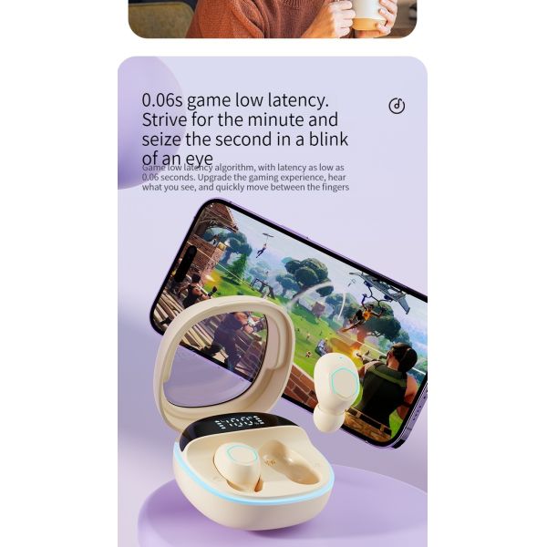 AB Chipset Tws M41 Headphone Noise Cancelling Headset Sport Stereo Wireless Earphones