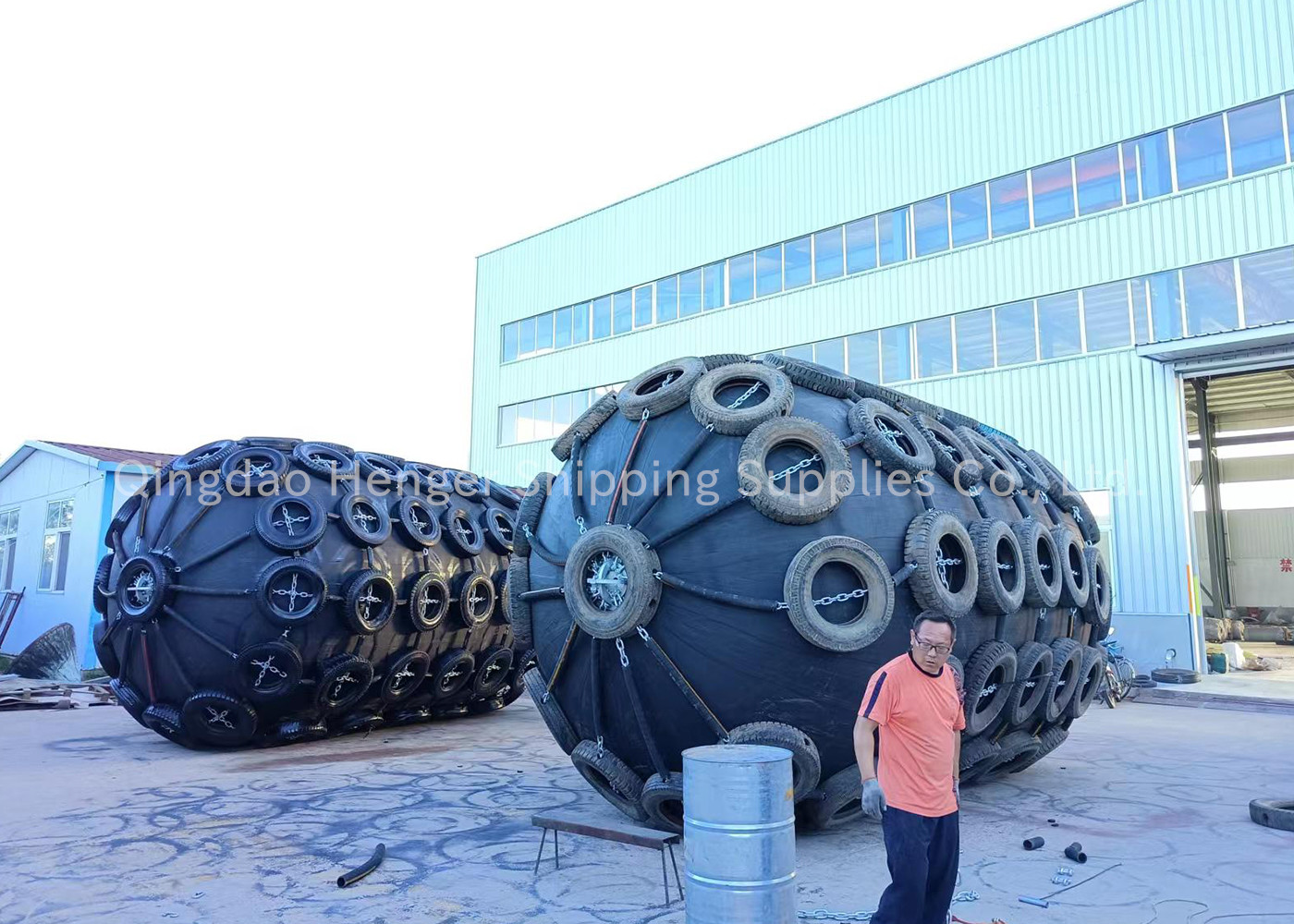 Горячий тип раздувной резиновый обвайзер Иокогама продажи для защиты корпуса