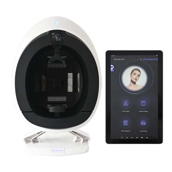 3d Skin Analyzer Device / Skin Tester Artificial Intelligence 8 In 1