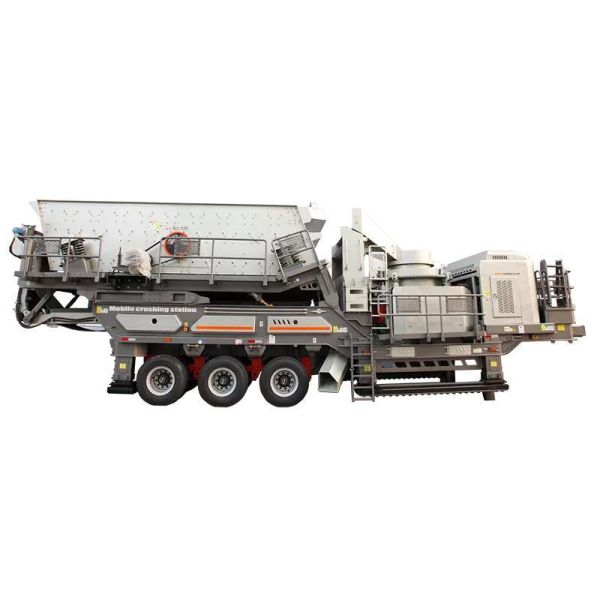 60-300 Tph Mobile Stone Crusher with Advanced Technology and Low Maintenance Cost