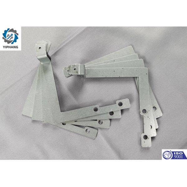 Electro Galvanized Precision Sheet Metal Fabrication Parts Metal Z Shaped Brackets
