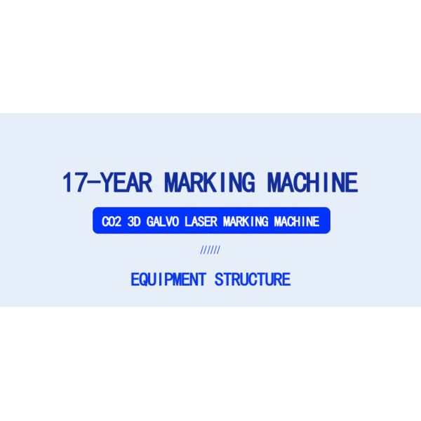 80W 100W 130W CO2 Galvo Laser Marking Machine for Glass Tube Ceramics Crystal Engraving