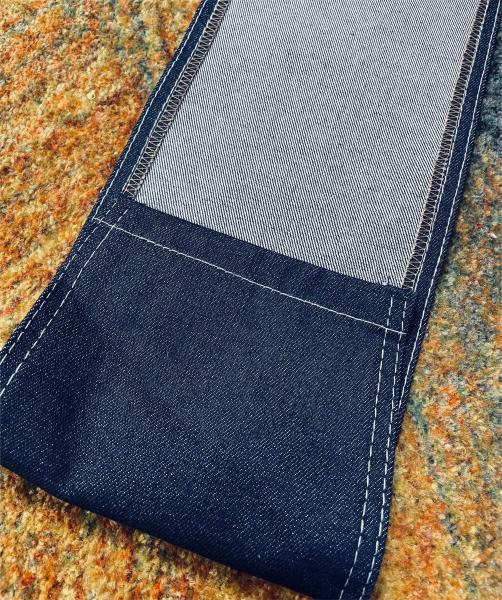 100% Cotton DARK BLUE Heavy Weight  Denim Fabric 13.3OZ For Jacket Jeans