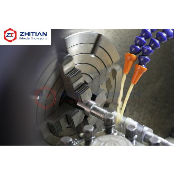 TiCN Screw Elements for Twin Screw Extruders with High Wear Resistance HRC 65–68 and Dimensional Accuracy ±0.02 mm 3D CMM Inspected