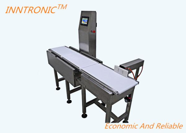 SS Automatic CheckWeigher Machine line INCW-G220 speed 100P/Min 5g-1500g 0.5g 0.1g Digital Weight Checking for food grain
