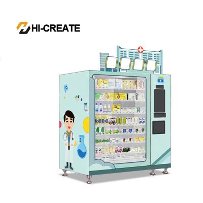Máquina de venda automática inteligente exterior da máquina de venda automática ou do tela táctil do wifi/máquina de venda automática médica/da máquina de venda automática café