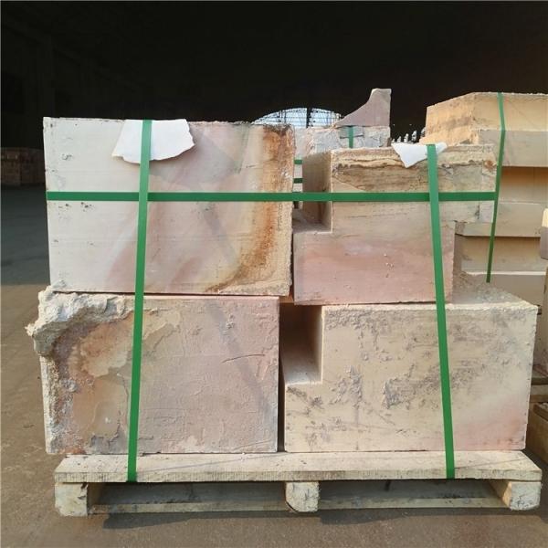 Vault Bricks AZS Used Refractory Bricks with SiC Content 1.2-1.4% and Little MgO Content