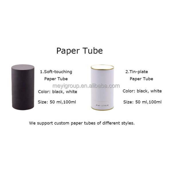 100ml Thick Bottom Glass Perfume Bottle with Black Metal Cap
