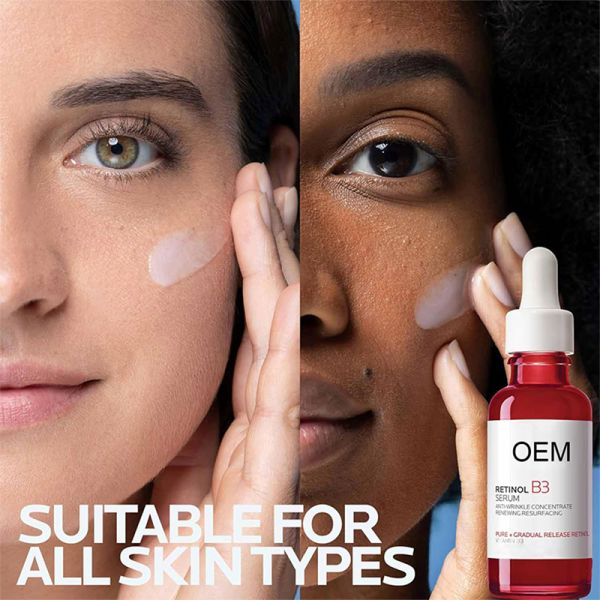 Antienvejecimiento Facial para la esencia Retional B3 Ácido hialurónico Aloe Vera Vitamina C Sero hidratante para el cuidado de la piel