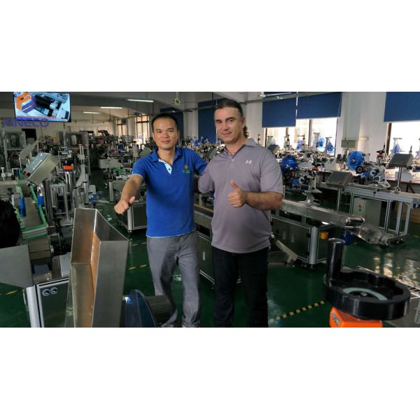 Электрическая FK603 полуавтоматическая ручная портативная круглая бутылочная маркировка для малого бизнеса