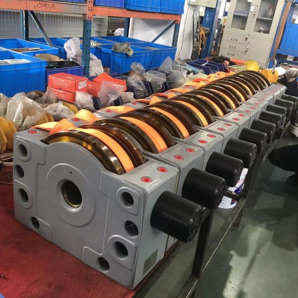 DRS 125mm To 400mm Traveling Wheel Block With Drive Geared Motor