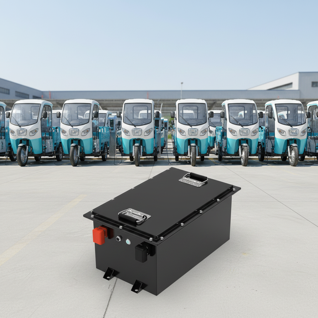 Custom 60V 100AH Lithium Battery Pack With Built In BMS