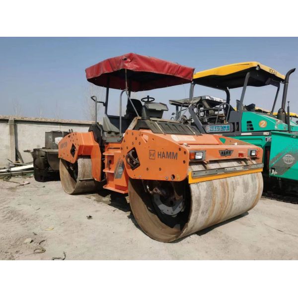 14200 KG Double Drum Roller HD130 HD160 HD90 HD200 HD80 HD120 for Road Rehabilitation
