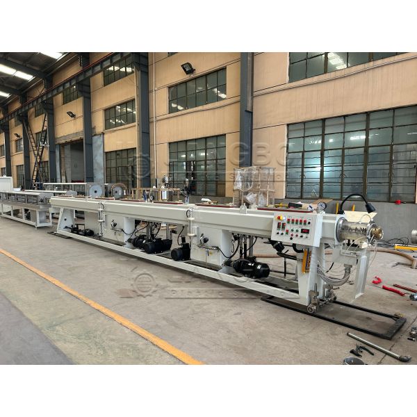 Automatic PE HDPE PPR Plastic Water Pipe Extruder Cutter Production Line Machine PPR PE Plastic Pipe Making Machine