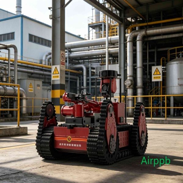 Explosion Proof Gas Detection Robot with IP65 Protection and 300 mm Obstacle Climbing for Emergency Hazard Detection