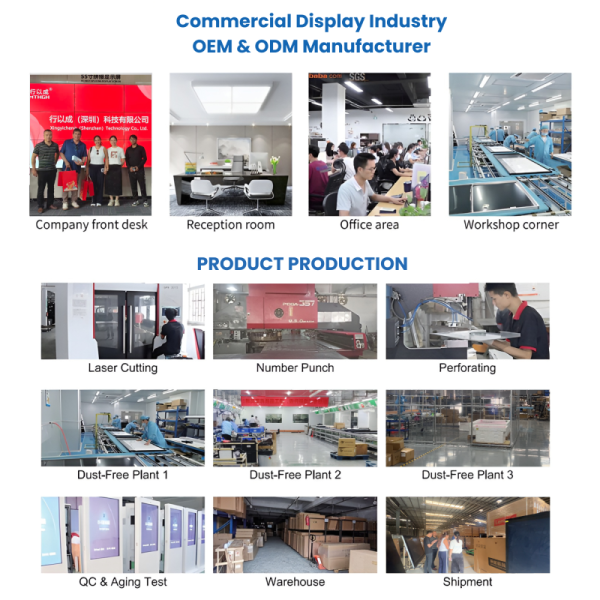 Customized Floor Standing Digital Signage with 8GB/16GB Storage and 1920x1080 Resolution for Indoor Use