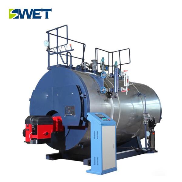 High Efficiency 6t / H 1.25mpa Industrial Gas Boiler Wide Used Compact Structure