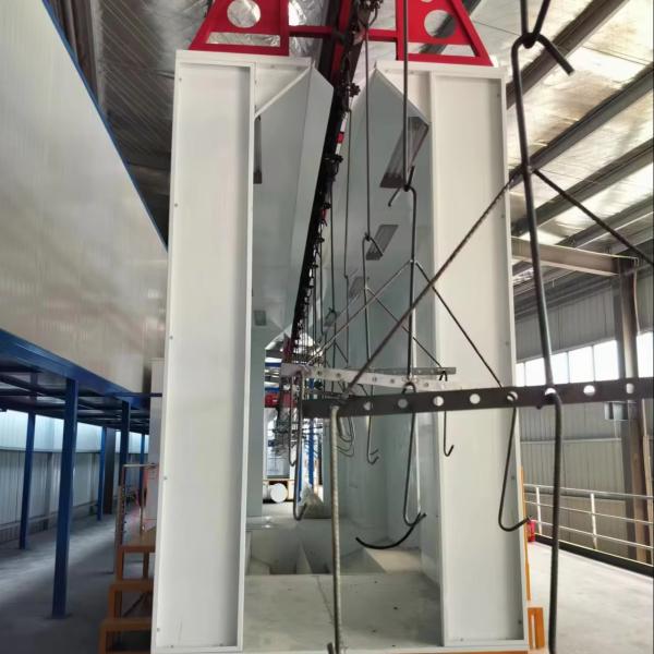 Linha de montagem personalizada não padrão para revestimento de peças de tear em grande escala em aço de 1,2 mm
