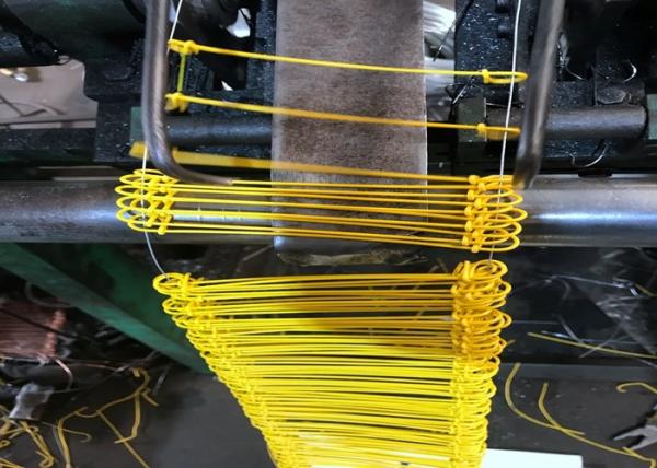 Yellow Twist 24 350mpa 17G 3.5Lbs PVC Coated Tie Wire