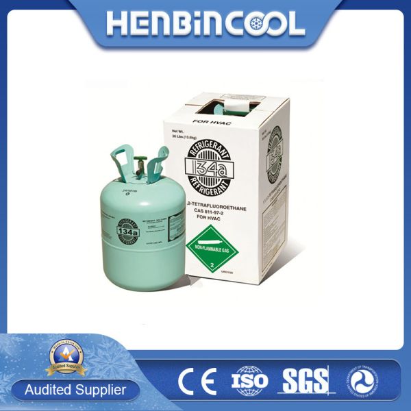 Disposable Cylinder R134A Refrigerant Gas with Steel Handle 13.6(30LB)KG/13.6L