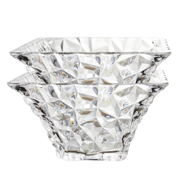 Hot selling High Quality Clear Ice Cube Collection Transparent Square Bowl