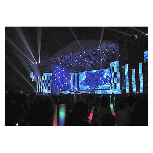 P3.91mm Pixel Pitch LED Rental Screen with 500x500mm Cabinet Size and 1920HZ Refresh Rate for Indoor Events