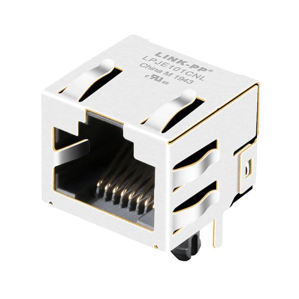 RJHSE-5380 RJ45 Single Port 8P8C Shield Modular Jack 90 Degree LPJE101-0CNL