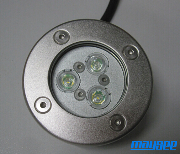 RGB нержавеющей стали 3x3W Подводные светодиодные бассейн свет для бассейна украшения