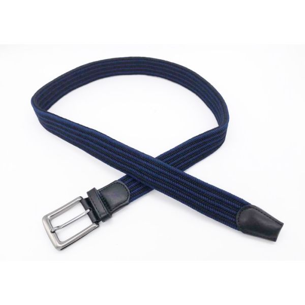 Голубой вес дизайна 234g моды непринужденного стиля пояса Webbing полиэстера цвета