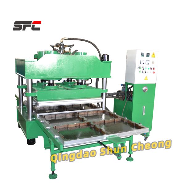 PLC Control Rubber Vulcanizing Press Machine with Customized Size and Electric/Steam/Oil Heating for Rubber Tile and Floor Tile Production