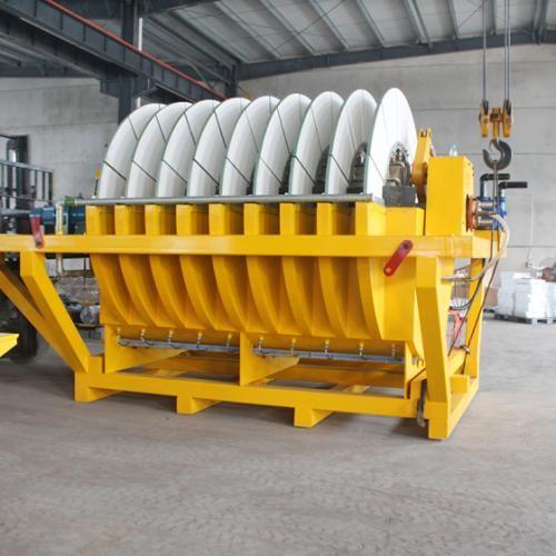 22.1 Kw Solid Liquid Separation Equipment , 9 Circle Rotary Vacuum Filter