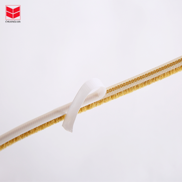 Apartment Self Adhesive Strip Wool Pile Weather Stripping for Dustproof and Insectproof Windows