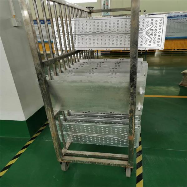 Bateria 3003 fria do painel de soldadura de alumínio refrigerar de água do veículo elétrico