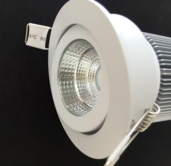 20W high power COB led down light fixtures