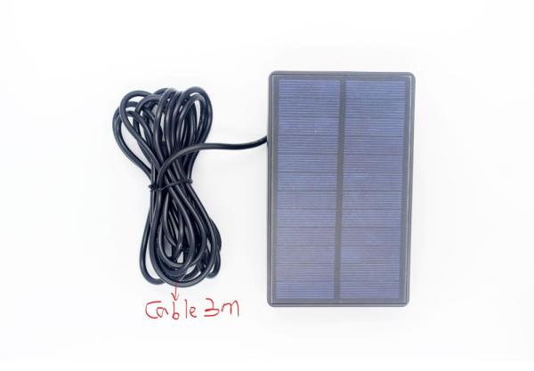 IP54 painel solar da câmera da caça do compasso 1.6W 9v com bateria